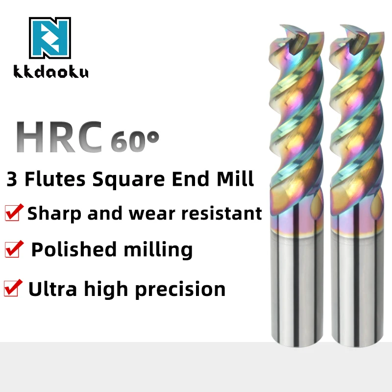 Cnc U Tpye Tungsten Carbide Milling Cutter End Mill With High Quality for Aluminum Machining D20*45*100*3F factory