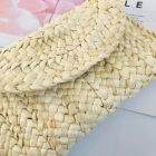 Handbags Handbag Clutch Clutch Straw Bags Women Handbags Corn Huask Straw Handbag Straw Envelope Clutch Bag
