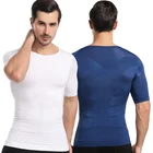 Top Vest Mens Compression Shirts Undershirt Slimming Tank Top Workout Vest Slim Body Shaper