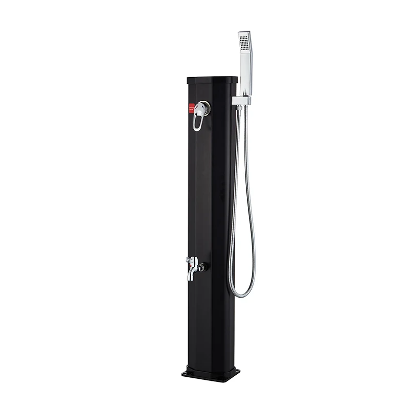 Garden Outdoor Shower Thermostatic Faucet Solar Pool Shower