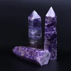 Amethyst Wholesale Natural Crystal Wand Amethyst Wand Point Quartz Crystal Tower For Healing