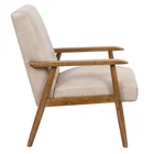 Chair For Living Room Modern Frame Wood Style Armchair Lounge Accent Chair For Living Room Use