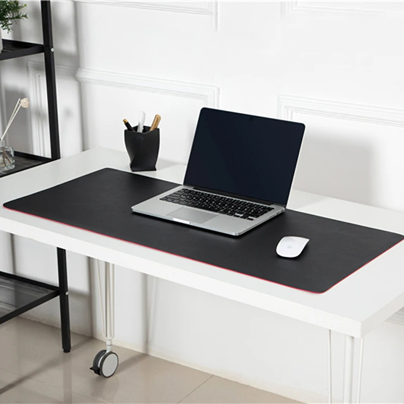 HX Office Writing  Large Desk Mat 2 Sides Durable PU Anti-slip Desk Pads Big Mouse Pad