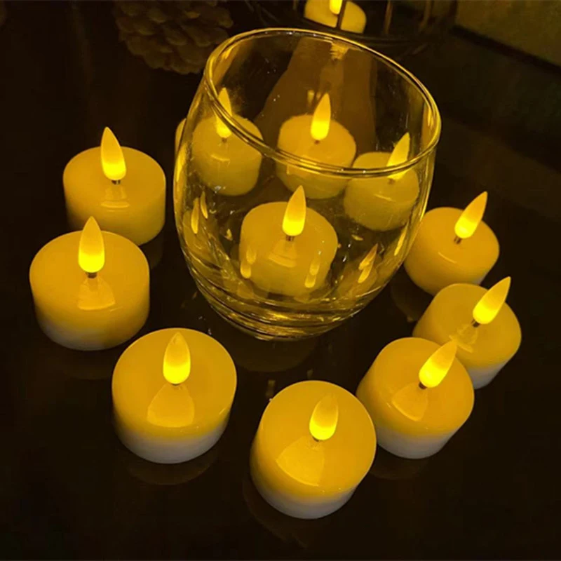 real flame tea lights