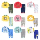 Boys 2021 Children Clothes Autumn Winter New Style Pure Cotton Thermal Underwear For Boys And Girls Baby Home Wear