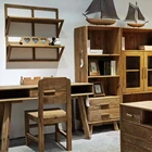 Bookcase Reclaimed Wood Furniture Bookcase With Drawers Solid Wood Bookshelf
