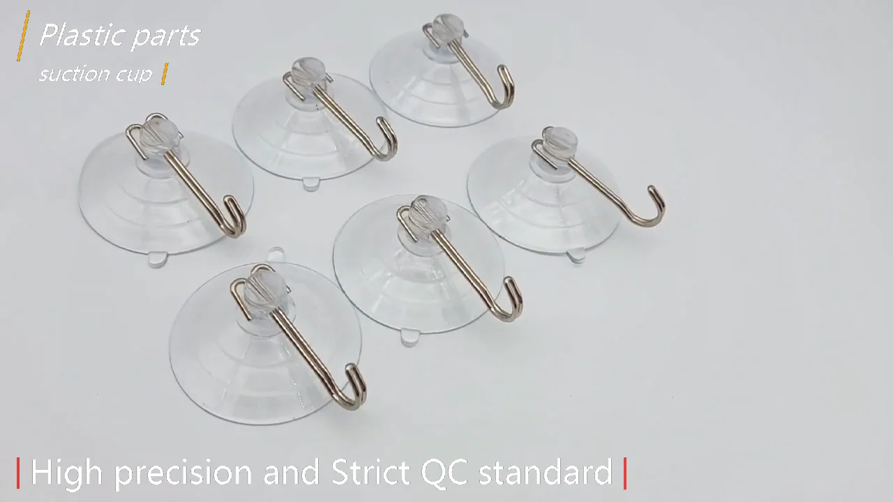 Transparent Mm Various Existing Sizes Pvc Suction Cup With Hook