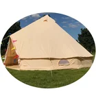 Family Luxury 3m 4m 5m 6m 7m Bell Tent Camping Outdoor Large Family Camping Tents