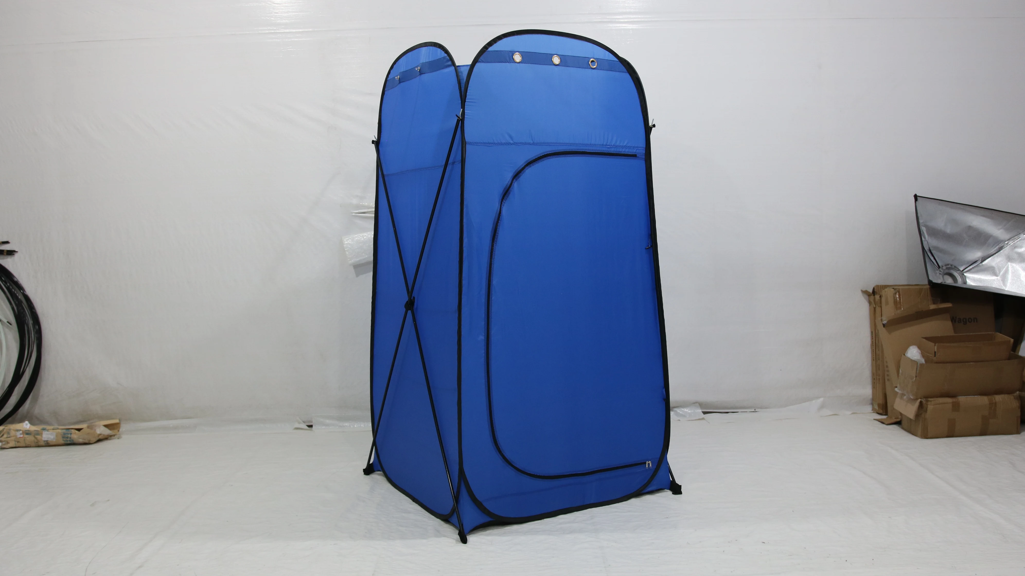 Wind Valley 2-Person Steel Automatic Privacy Sukkah Tent 90x90x190cm Four-Season Waterproof Portable Pop-Up Outdoor Shower supplier