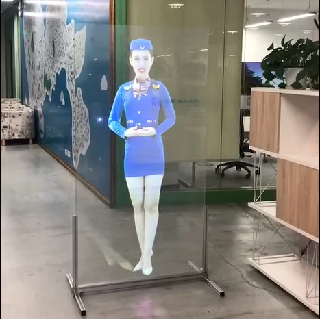 Advertising Holographic Rear Adhesive 