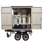 Enclosed Trailer type double-stage vacuum transformer oil recycling system