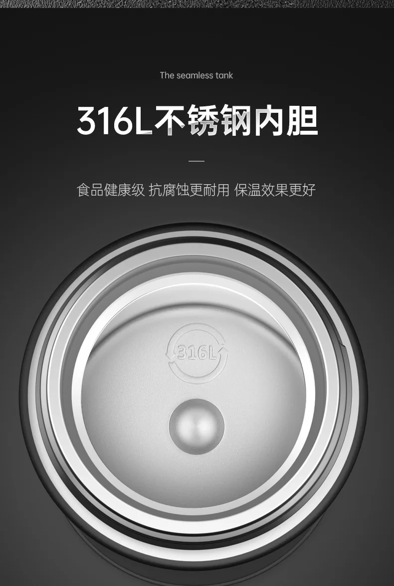 Hot Selling Ceramic Liner Vacuum Cup Intelligent Tea Bottle Separation 316 Stainless Steel Tea Cup Drinkware Vacuum cup