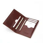 Leather Wallet Full Grain Leather Wallet Men RFID Blocking Tanned Leather Wallet