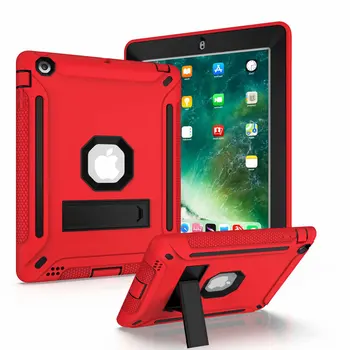 For Apple Ipad 2 3 4 Children Kids Silicone Case Anti-Fal stand Shell Bracket Shockproof Soft Cover