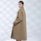 High Coats High Quality Cashmere Fabric Jacket Classic Pattern Outwear Ladies Fashion Trend Wool Coats