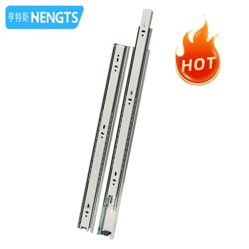 High Quality Heavy Duty Metal Drawer Slides Telescopic Channel Triple Extension Design for Kitchen Cabinets and Furniture