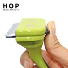 Factory Wholesale LOW MOQ 4 Sizes Self Cleaning Pet Dog Deshedding Tool