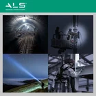 Torch High Led ALS 3500lm 600m Beam Distance Hand Torch Long Distance High Powered Led Flashlights