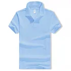 High Quality 100% Cotton 16colors Custom Printing OEM Logo Plain Blank Men Women Polo T Shirt Polo Shirt