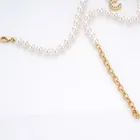 Pearl Necklace Pearl High Quality Fresh Water Freshwater Pearl Letter Initial Necklace For Women