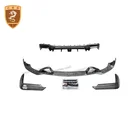 Mercedes B Style Carbon Fiber Front Lip Splitters Aprons Splitter Body Kits For Mercedes Gls X166 Rear Diffuser Fins