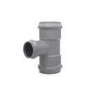 Pipe Fitting Plastic Pipe Fitting Upvc 2 Faucet And 1 Insert Reducing Tee