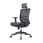 Chair 2020 Height Adjustable Nylon Swivel Base Mesh Back Ergonomic Executive Staff Office Chair