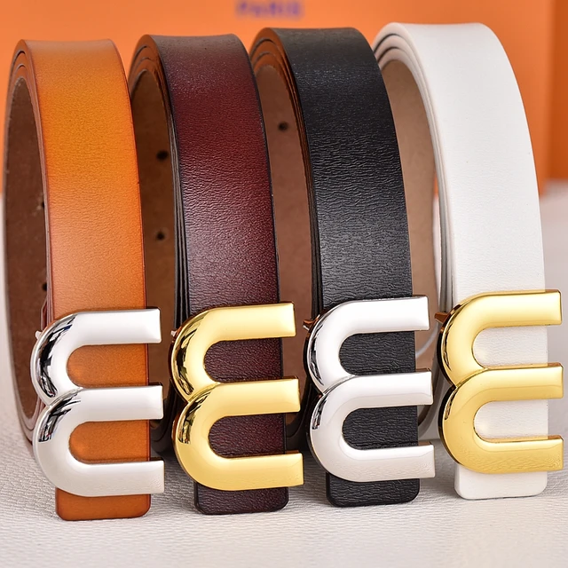 Wholesale large designer women's high quality belt, low price luxury business casual belt