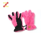 Hot Sale Fashion Winter Sports Windproof And Warm Cute Plus Velvet Gloves