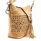 Handbag Bag 2021 New Cheap Handbag Tote Natural Cork Bag Satchel Shoulder Bag Vegan Crossbody Leather Cork Bag