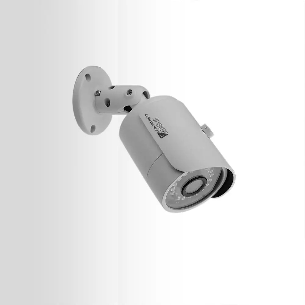 Customized 4CH 2MP Wired IP Surveillance Camera System with 1080P Resolution IP66 Waterproof and 30m IR Distance