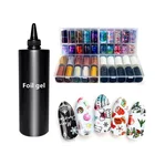 Nail Gel Polish Led Free Samples Nail Gel Polish Private Label Remov Set Nail Transfer Star Foil Glue Led Uv Gel