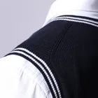 Vest Sweater Vest Men Wholesale Sweater Vest Custom High Quality V Neck Sweater Vest Men