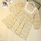 Baby Girl Wholesale 2021 Hot Selling Kids Clothing Baby Dress Caual Flower Party Dress Baby Girl Dress