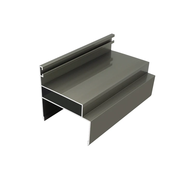 Purification Workshop Aluminum Profile champagne Color 50 Double Door Material Dust-free Workshop Aluminum Alloy Accessories details