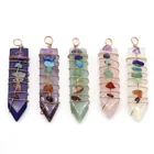 Quartz Chakra Reiki Healing Wand Meditation Body Energy Hexagonal Points Array Figurines Crystals Quartz