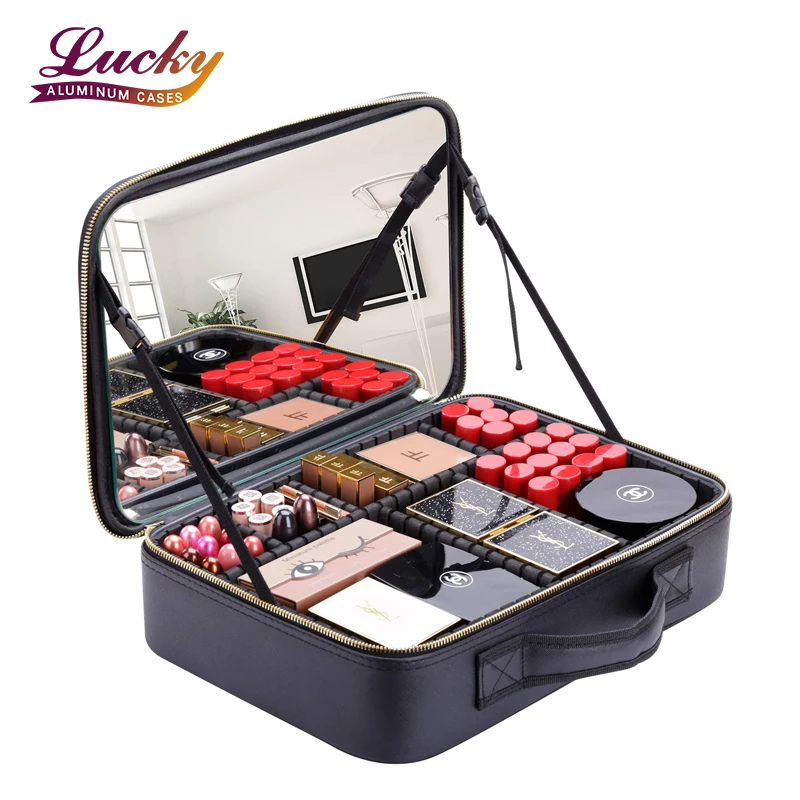 makeup cases with mirror