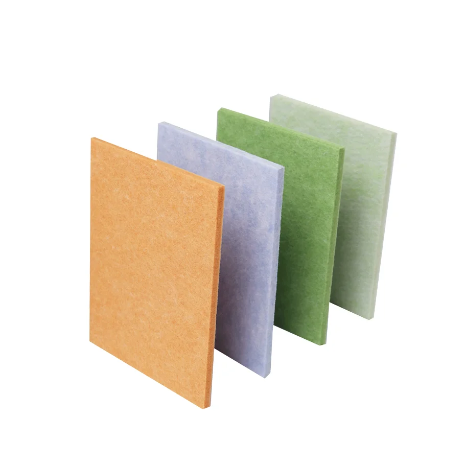 Wholesale Thickness 9mm Self-Adhesive Sound Proof Padding Wall Polyester Acoustic Panels For Bedroom