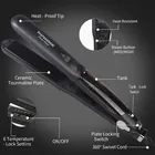 Steam Professional Digital LCD Display Steampod Hair Straightener Steam Flat Iron Hair Straightener