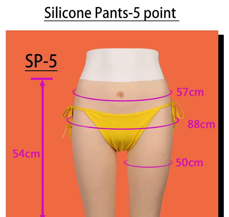 Urchoice Shemale Silicone Penetrable Fake Vagina Pants With Realistic