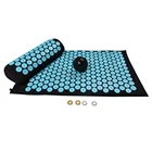 Eco Eco Friendly Massage Lotus Mat Acupuncture Shakti 100% Cotton Yoga Acupressure Pillow And Mat Set With Cotton Bag