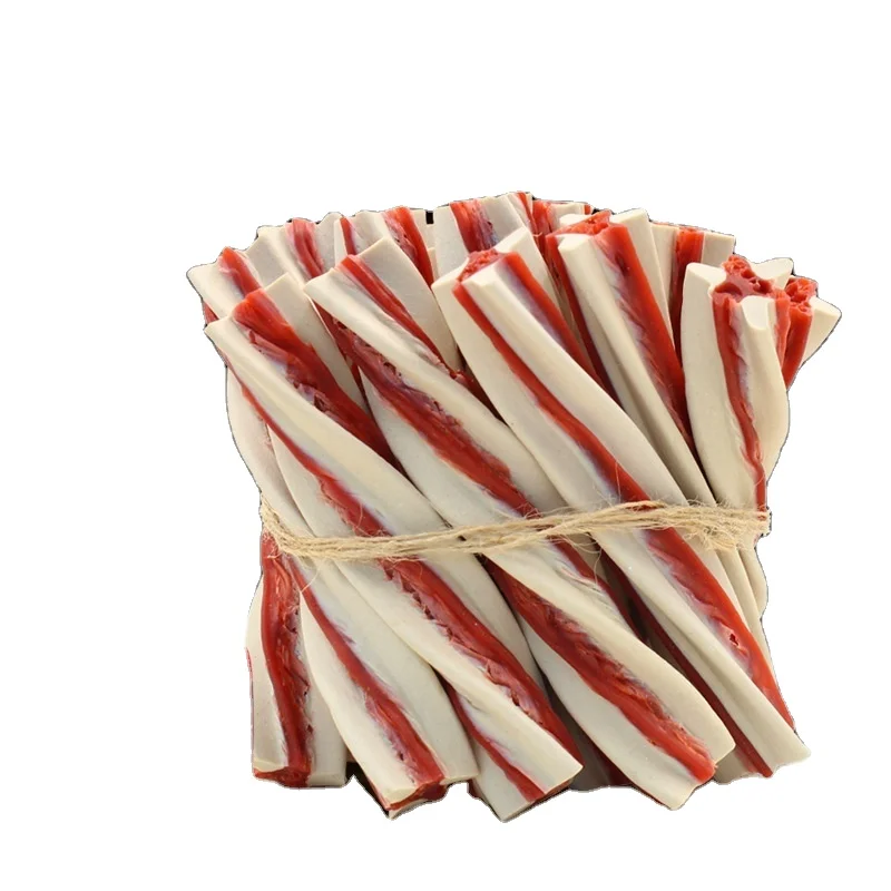 product four leaf clover dog grinding stick bite glue bright white clean teeth beef chicken flavor dog snacks tooth cleaning bone snacks-2