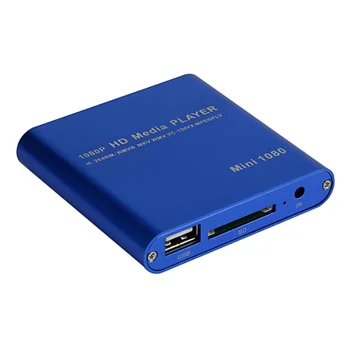 HD Media Player Mini Portable HDD Players Full HD 1080P HD MI VGA AV USB Hard Disk U Disk SD/MMC Card