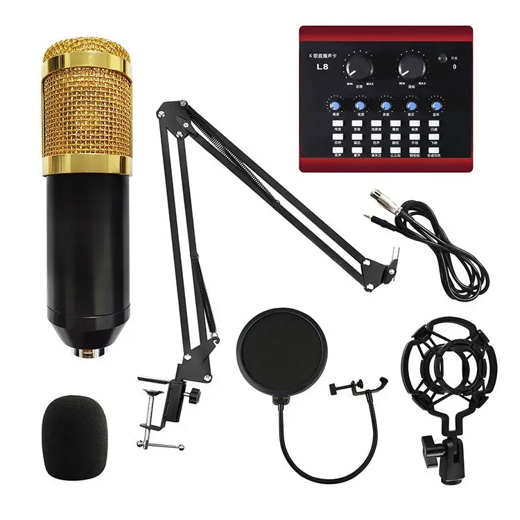 Professional Recording Mic For Youtube Live Broadcast Condenser Microphone Sound Card With Arm Stand Pop Filter Kit Buy Condenser Microphone Live Broadcast Microphone Microphone Sound Card Set Product On Alibaba Com Professional Recording Mic For Youtube Live Broadcast Condenser Microphone Sound Card With Arm Stand Pop Filter Kit Buy Condenser Microphone Live Broadcast Microphone Microphone Sound Card Set Product On Alibaba Com