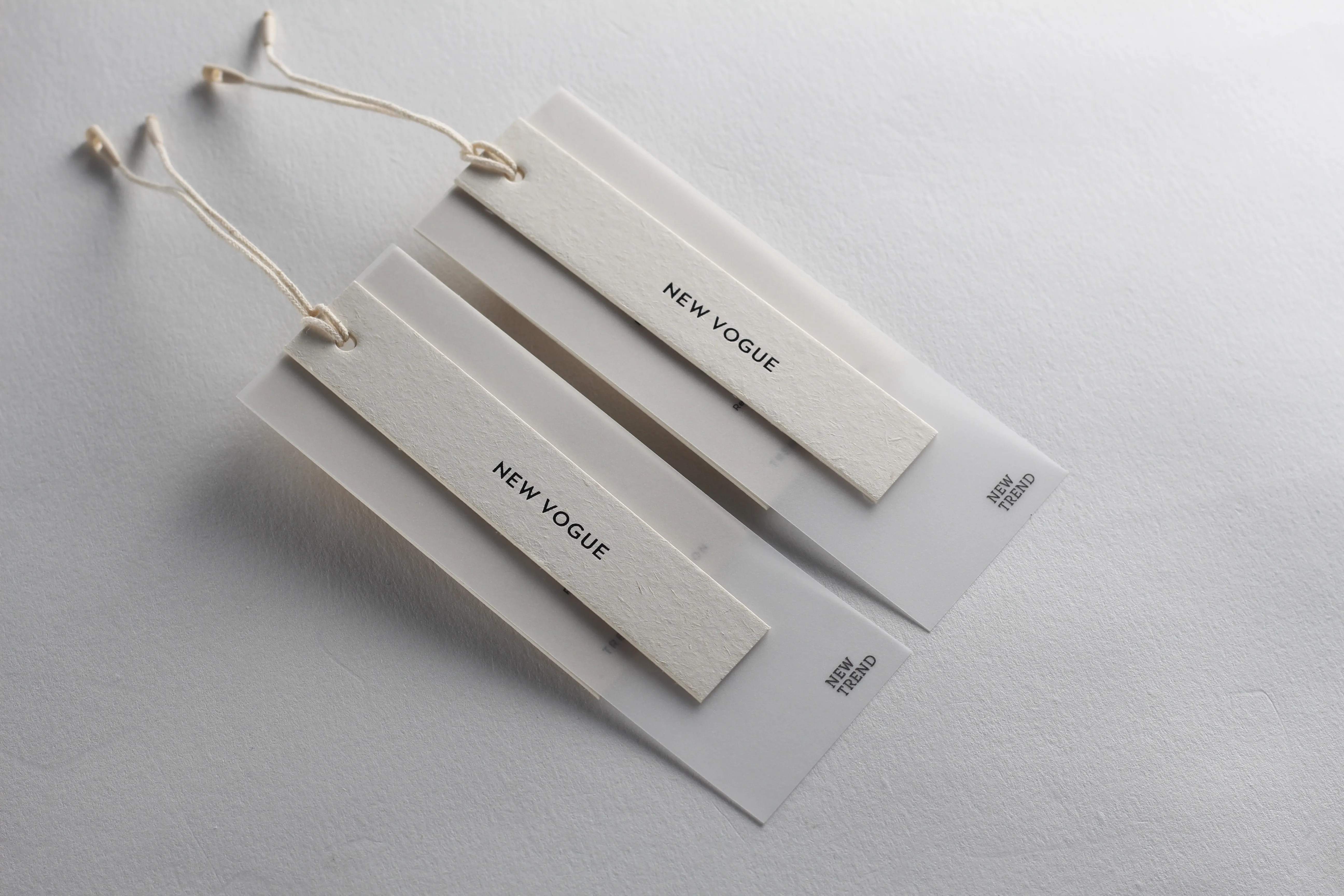 Custom Logo Label Hangtag Luxury Free Slings Special Swing Paper