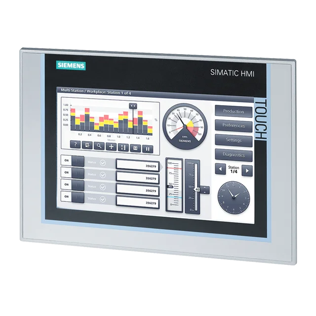 SIEMENS 6AV2124-1MC01-0AX0 SIMATIC HMI KP1200 Comfort Smart panel key operation