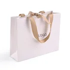 Bags Custom Customized Pink Small Shopping Bags With Logo Print For Boutique Logos Custom