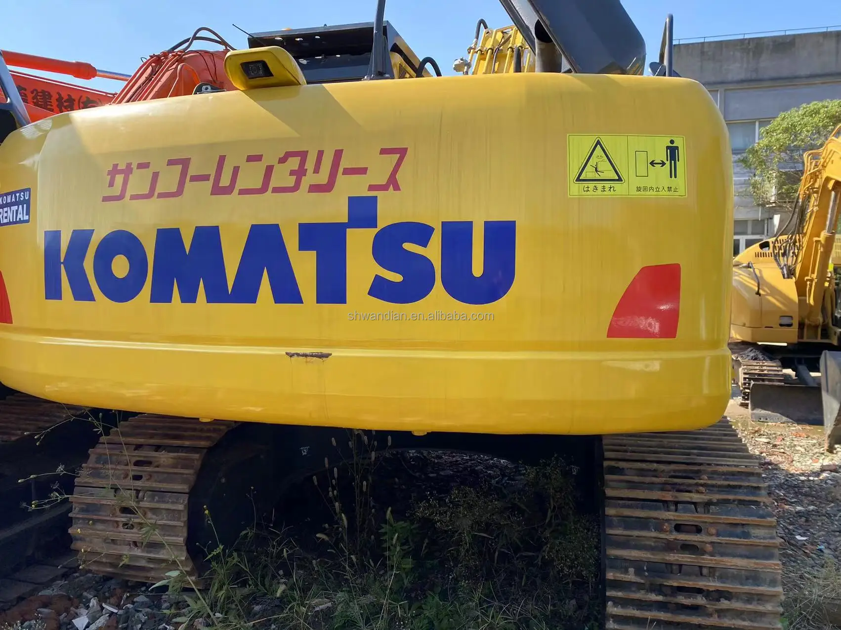 Used Excavator Second Hand Komatsu Excavator Crawler Pc Earth Moving