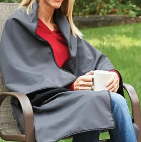 battery heated blanket for camping
