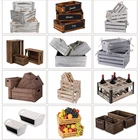 Wooden Hot Sale Gift Customized Home Decor Rustic Crates And Pallet Large Wood Crate Wooden Crates